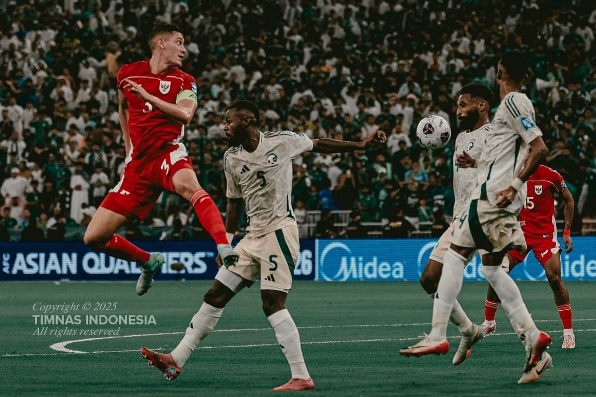 Timnas Indonesia lawan Arab Saudi